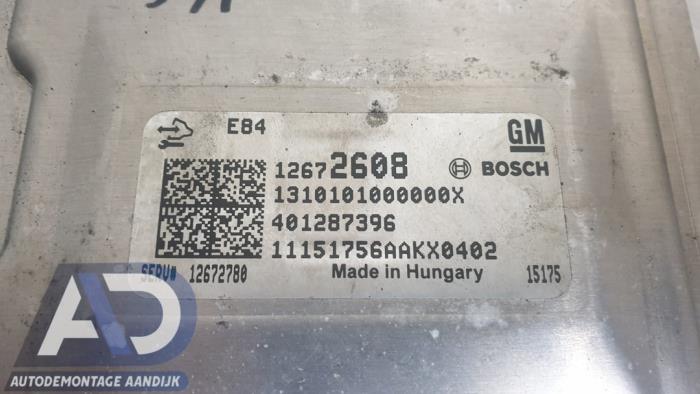 Dator, motorstyrning från en Opel Karl 1.0 12V 2016