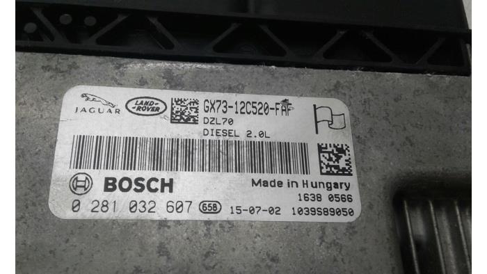 Dator, motorstyrning från en Jaguar XE 2.0 D E-Performance 16V 2015