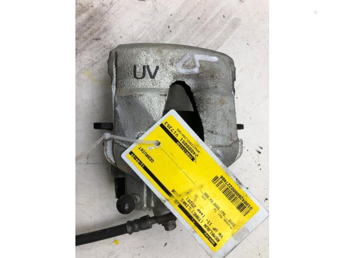 Främre bromsok, vänster från en Volkswagen Up! (121) 1.0 12V 60 2020