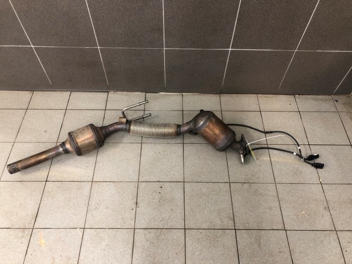 Katalytisk avgasrenare från en Skoda Fabia III (NJ3) 1.0 12V 2019