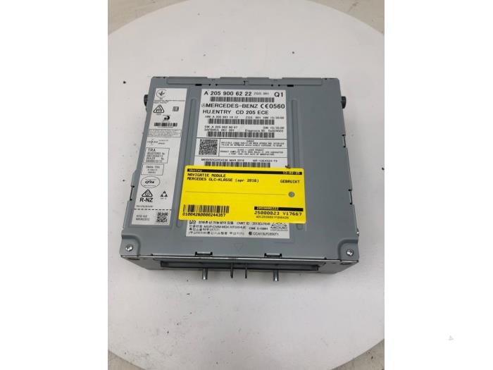 Navigeringsmodul från en Mercedes-Benz GLC (X253) 2.2 250d 16V BlueTEC 4-Matic 2016