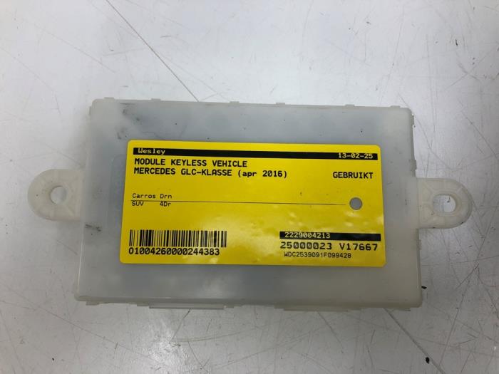 Modul, nyckelfritt fordon från en Mercedes-Benz GLC (X253) 2.2 250d 16V BlueTEC 4-Matic 2016