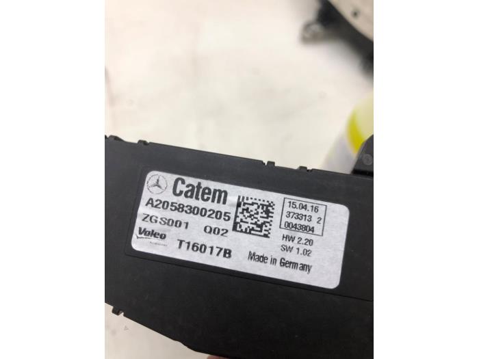 Värmeelement från en Mercedes-Benz GLC (X253) 2.2 250d 16V BlueTEC 4-Matic 2016