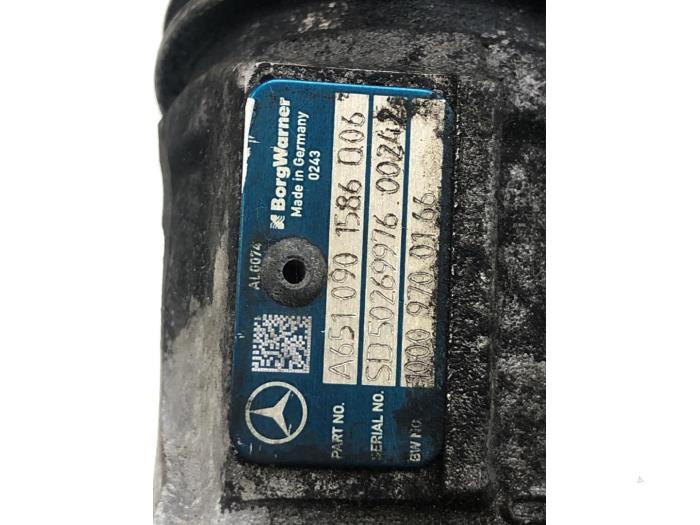 Turbo från en Mercedes-Benz GLC (X253) 2.2 250d 16V BlueTEC 4-Matic 2016