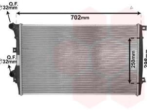 Nieuwe Radiateur Seat Leon Prijs € 59,99 Inclusief btw aangeboden door De Witte Boerderij AutoMotive