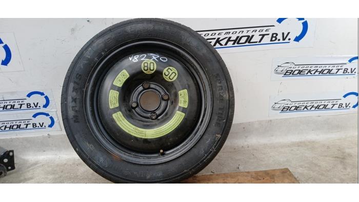 Reservewiel van een Peugeot 207 SW (WE/WU) 1.6 16V 2008