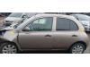 Nissan Micra (K12) 1.2 16V Drzwi lewe przednie wersja 4-drzwiowa