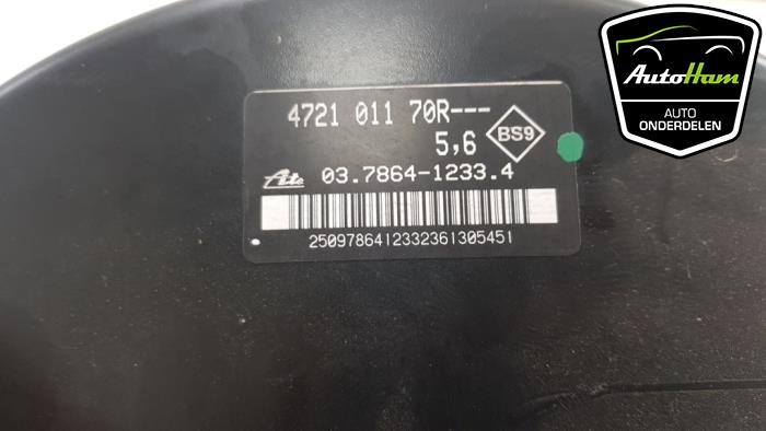Bromsservo från en Renault Clio III (BR/CR) 1.2 16V Tce 2011
