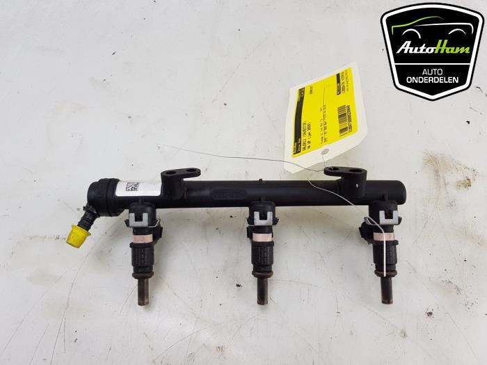 Bränsleinsprutningsmunstycke från en Volkswagen Up! (121) 1.0 12V 60 2020