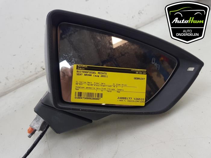 Skärmspegel, höger från en Seat Arona (KJX) 1.0 TSI 12V 2021