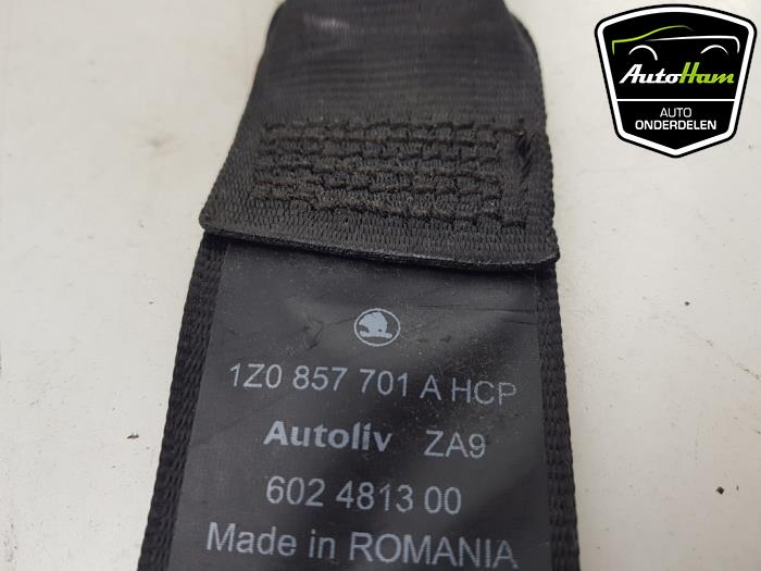 Främre säkerhetsbälte, vänster från en Skoda Octavia (1Z3) 1.6 MPI 2006
