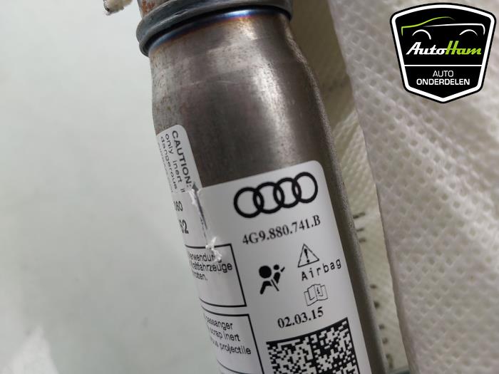 Takgardinairbag, vänster från en Audi RS 6 Avant (C7) 4.0 V8 TFSI 32V 2015