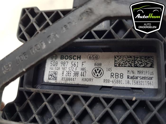 Adaptiv farthållare, sensor (avstånd) från en Skoda Fabia III (NJ3) 1.2 TSI 16V 2016