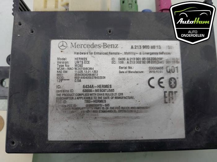 Bluetooth-modul från en Mercedes-AMG C-Klasse AMG (W205) C-43 AMG 3.0 V6 24V Turbo 4-Matic 2016