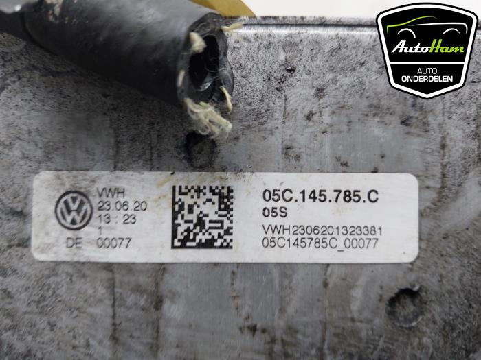 Laddluftkylare från en Volkswagen Golf VIII (CD1) 1.0 TSI 12V 2021