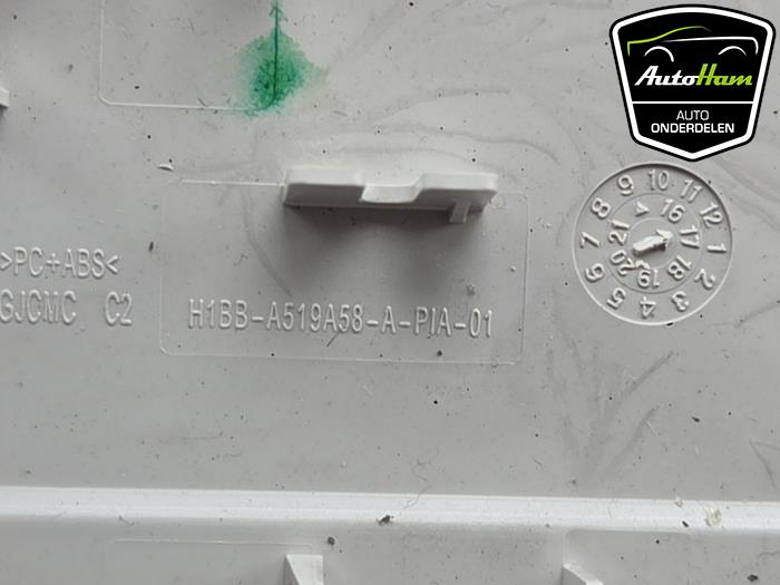 Innerbelysning, fram från en Ford Fiesta 7 1.0 EcoBoost 12V 100 2018