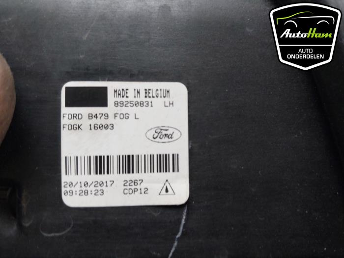 Dimljus, vänster fram från en Ford Fiesta 7 1.0 EcoBoost 12V 100 2018