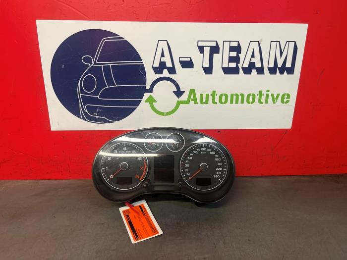 Instrumentpanel från en Audi A3 Cabriolet (8P7) 1.8 TFSI 16V 2008