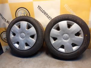 Begagnade Hjuluppsättning + däck Suzuki Swift (ZA/ZC/ZD1/2/3/9) 1.3 VVT 16V Pris € 59,00 Marginaltabell erbjuds av Yellow Parts