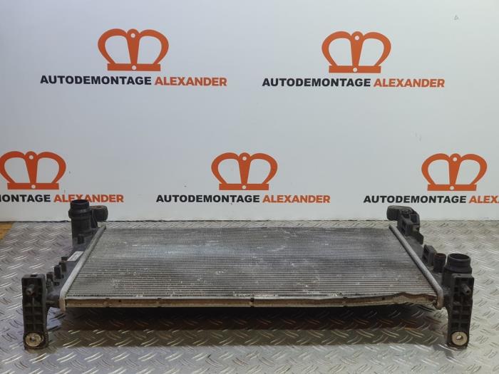 Radiateur van een Fiat Punto Evo (199) 1.3 JTD Multijet 85 16V Euro 5 2010