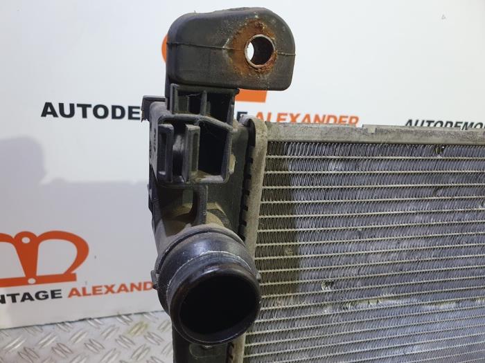 Radiateur van een Fiat Punto Evo (199) 1.3 JTD Multijet 85 16V Euro 5 2010