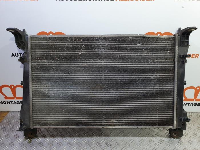 Radiateur van een Fiat Punto Evo (199) 1.3 JTD Multijet 85 16V Euro 5 2010