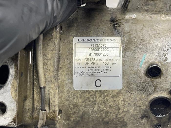 Luftkonditioneringspump från en Mitsubishi L-200 2.4 Clean Diesel 4WD 2017