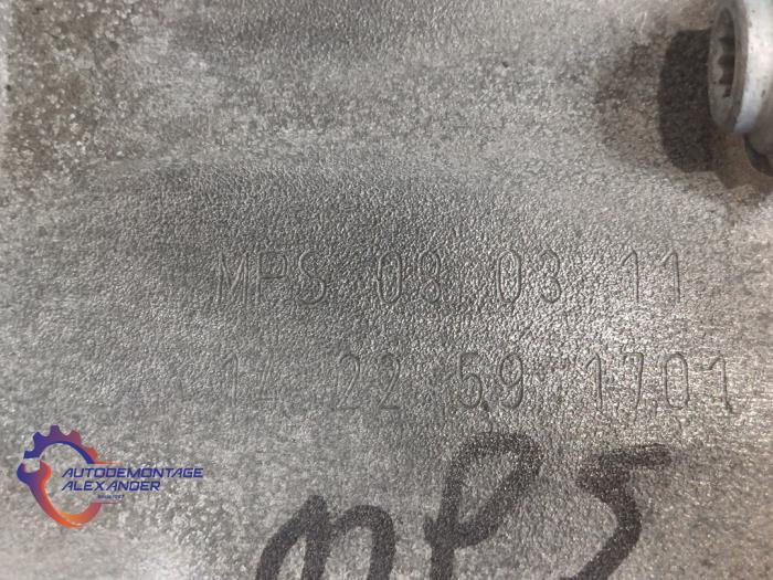 Växellåda från en Audi A1 (8X1/8XK) 1.4 TFSI 16V 122 2012