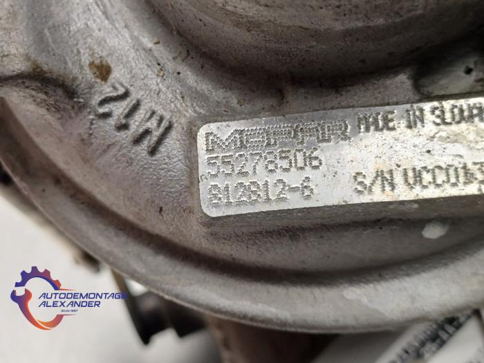 Turbo från en Abarth 500/595/695 1.4 T-Jet 16V 695 2017