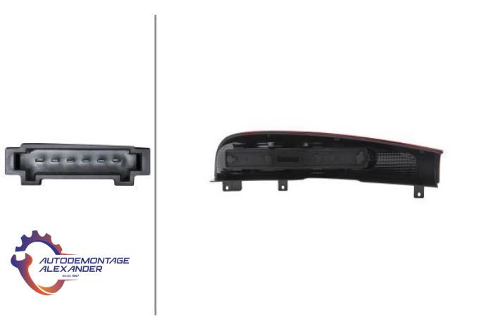 Baklykta, höger från en Mercedes Vito 2006