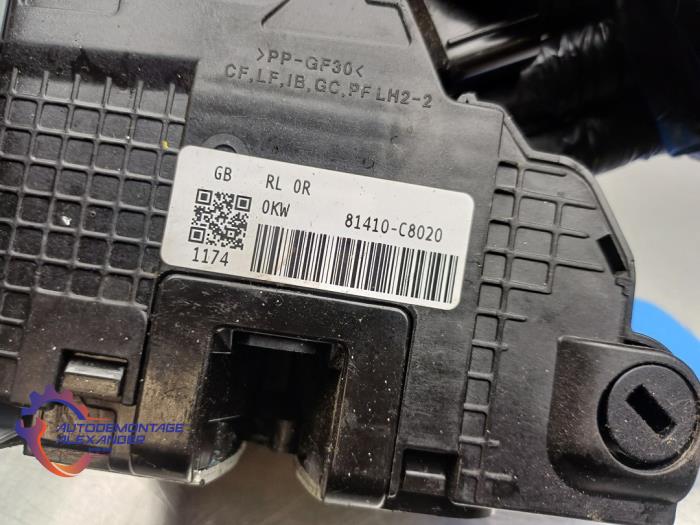 Portierslot Mechaniek 4Deurs links-achter van een Hyundai i20 (GBB) 1.2i 16V 2020