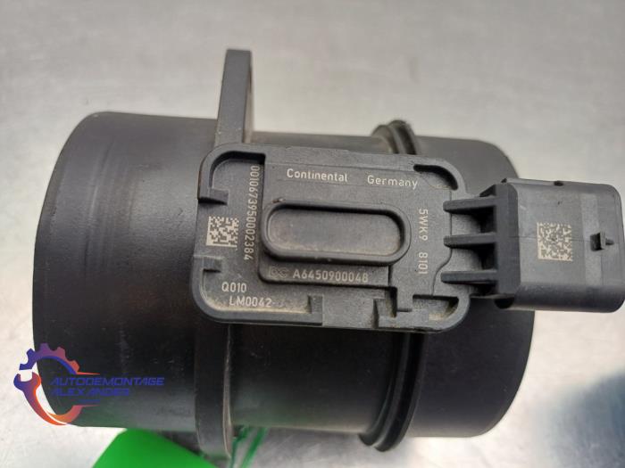 Luchthoeveelheidsmeter van een Mercedes-Benz C Estate (S205) C-220 CDI BlueTEC, C-220 d 2.2 16V 2017