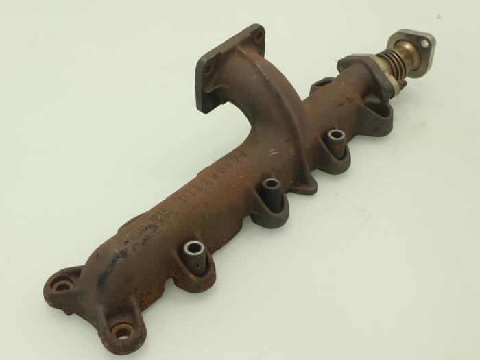 Avgasgrenrör från en Fiat Ducato (250) 2.3 D 130 Multijet Minibus Extralongo 2016