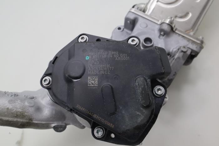 EGR Klep van een Mercedes-Benz Vito (639.6) 2.2 113 CDI 16V Euro 5 2013