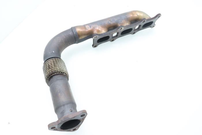 Uitlaatspruitstuk van een Audi Q7 (4LB) 3.0 TDI V6 24V Clean Diesel 2013