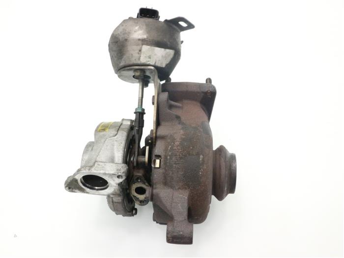 Turbo van een Citroën C5 II Berline (RC) 2.0 HDiF 16V 2007