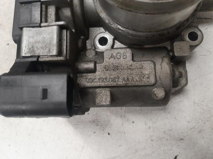 Gasklephuis van een Volkswagen Polo V (6R) 1.4 GTI 16V 2011