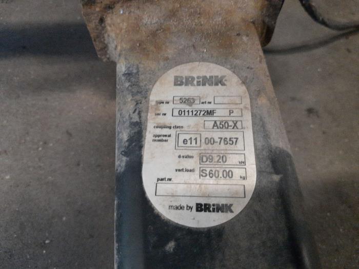 Dragkrok från en Fiat Doblo Cargo (263) 1.6 D Multijet 2012
