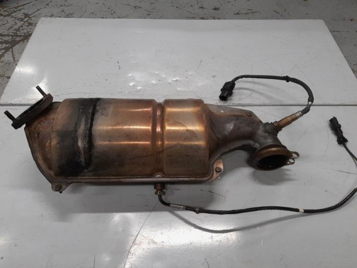 Katalytisk avgasrenare från en Fiat Doblo Cargo (263) 1.6 D Multijet 2012