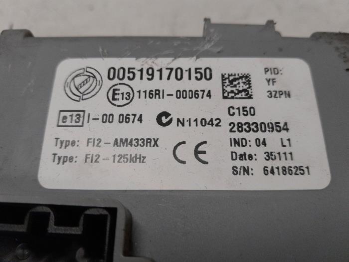 Dator , karosskontroll (BCM) från en Fiat Doblo Cargo (263) 1.6 D Multijet 2012