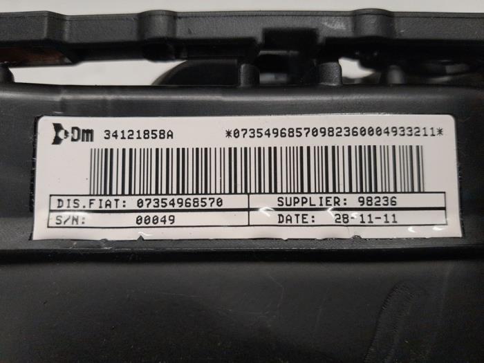 Vänster airbag (ratt) från en Fiat Doblo Cargo (263) 1.6 D Multijet 2012