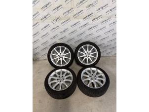 Begagnade Hjuluppsättning + däck Mercedes B (W245) 2.0 B-200 16V Turbo Pris € 200,00 Marginaltabell erbjuds av Sterparts Mercedes specialist