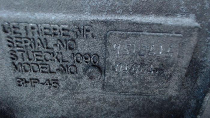 Växellåda från en BMW X1 (E84) sDrive 20i 2.0 16V Twin Power Turbo 2011