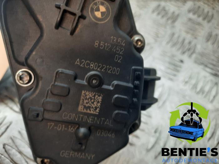 EGR-ventil från en BMW 1 serie (F20) 116d 1.5 12V TwinPower 2016