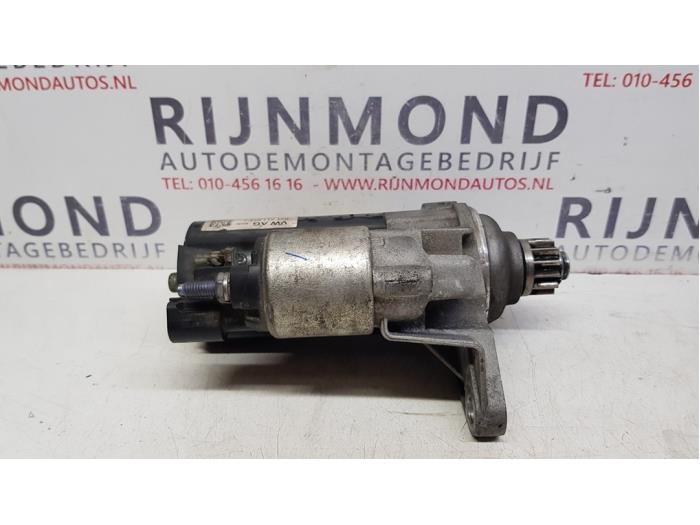 Startmotor från en Audi A1 Sportback (8XA/8XF) 1.4 TFSI 16V 122 2014