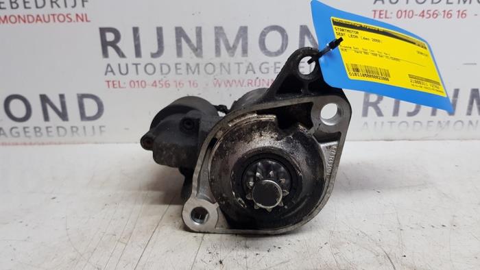 Startmotor från en Seat Leon (1M1) 1.6 16V 2000