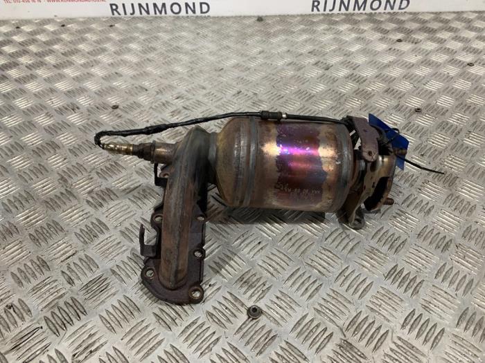 Katalytisk avgasrenare från en Volkswagen Polo V (6R) 1.2 12V 2010