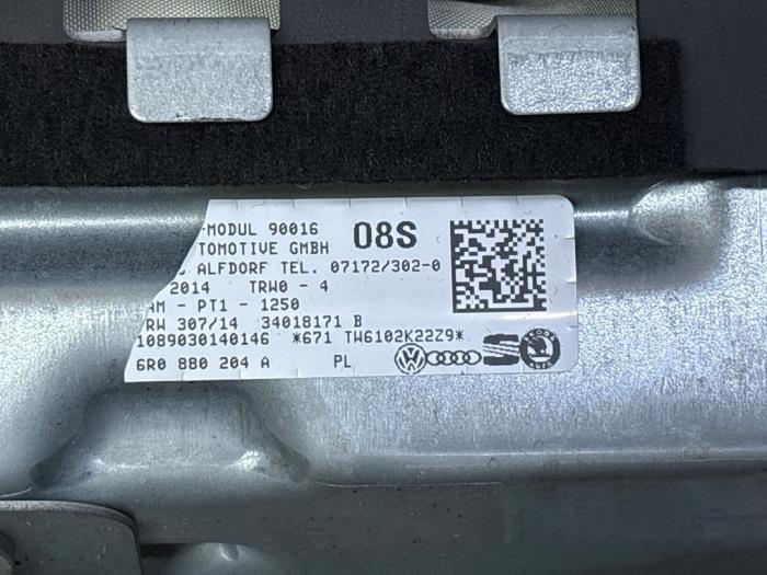 Poduszka powietrzna prawa (deska rozdzielcza) z Volkswagen Polo V (6R) 1.4 TDI DPF BlueMotion technology 2014