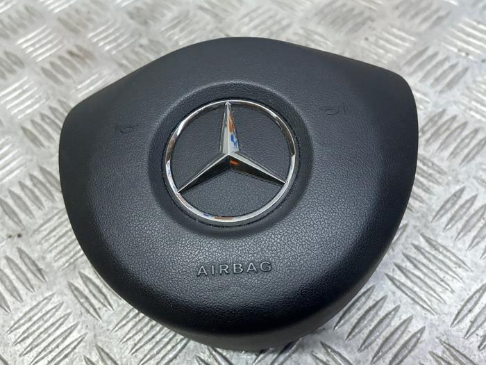 Vänster airbag (ratt) från en Mercedes-Benz C Estate (S205) C-180 1.6 16V BlueEfficiency 2017