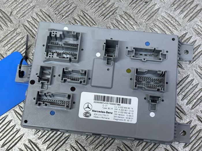 Dator , karosskontroll (BCM) från en Mercedes-Benz C Estate (S205) C-180 1.6 16V BlueEfficiency 2017